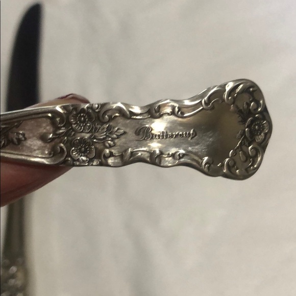 Gorham Buttercup Sterling 4-piece place setting - Picture 5 of 6